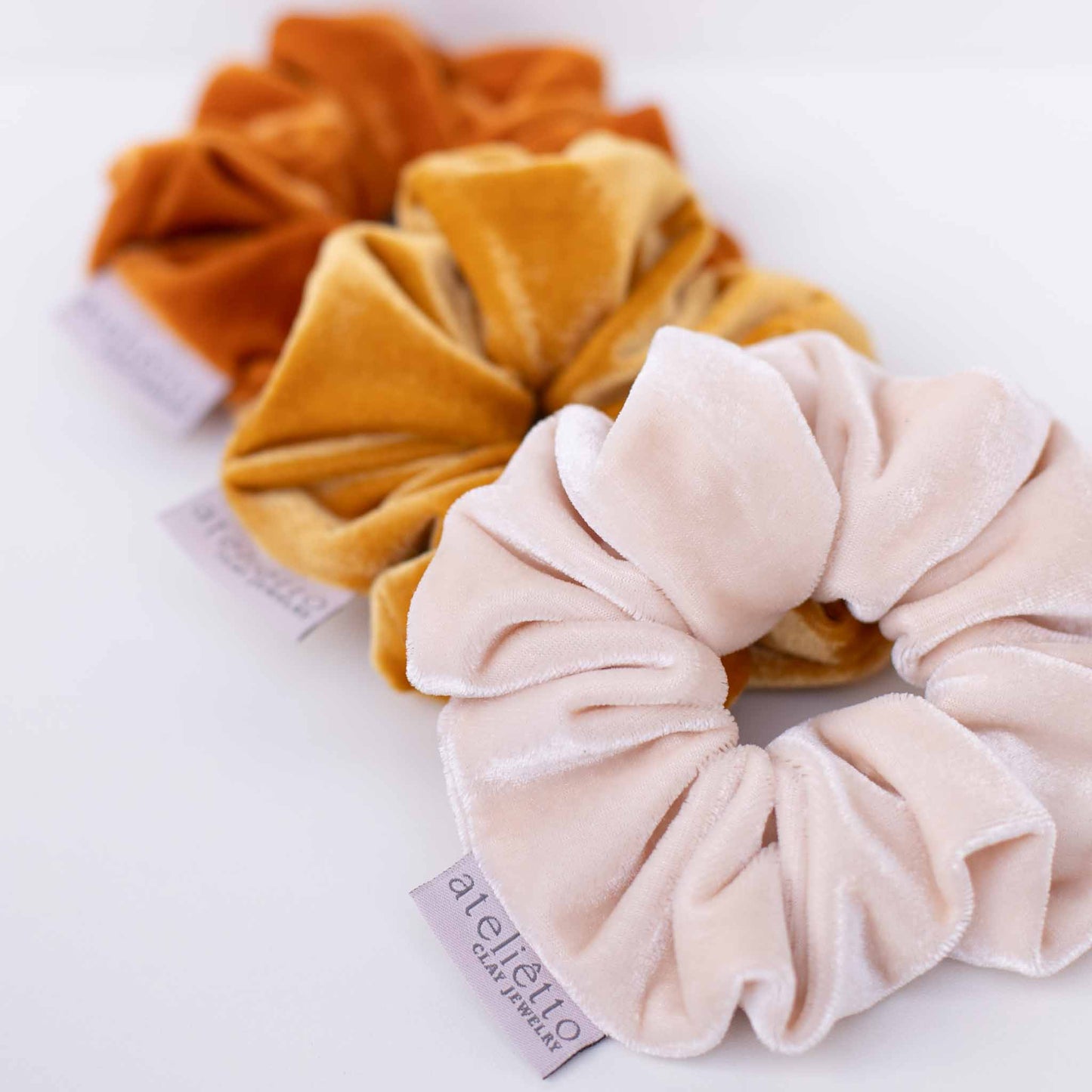 Scrunchie Magnifique mostarda