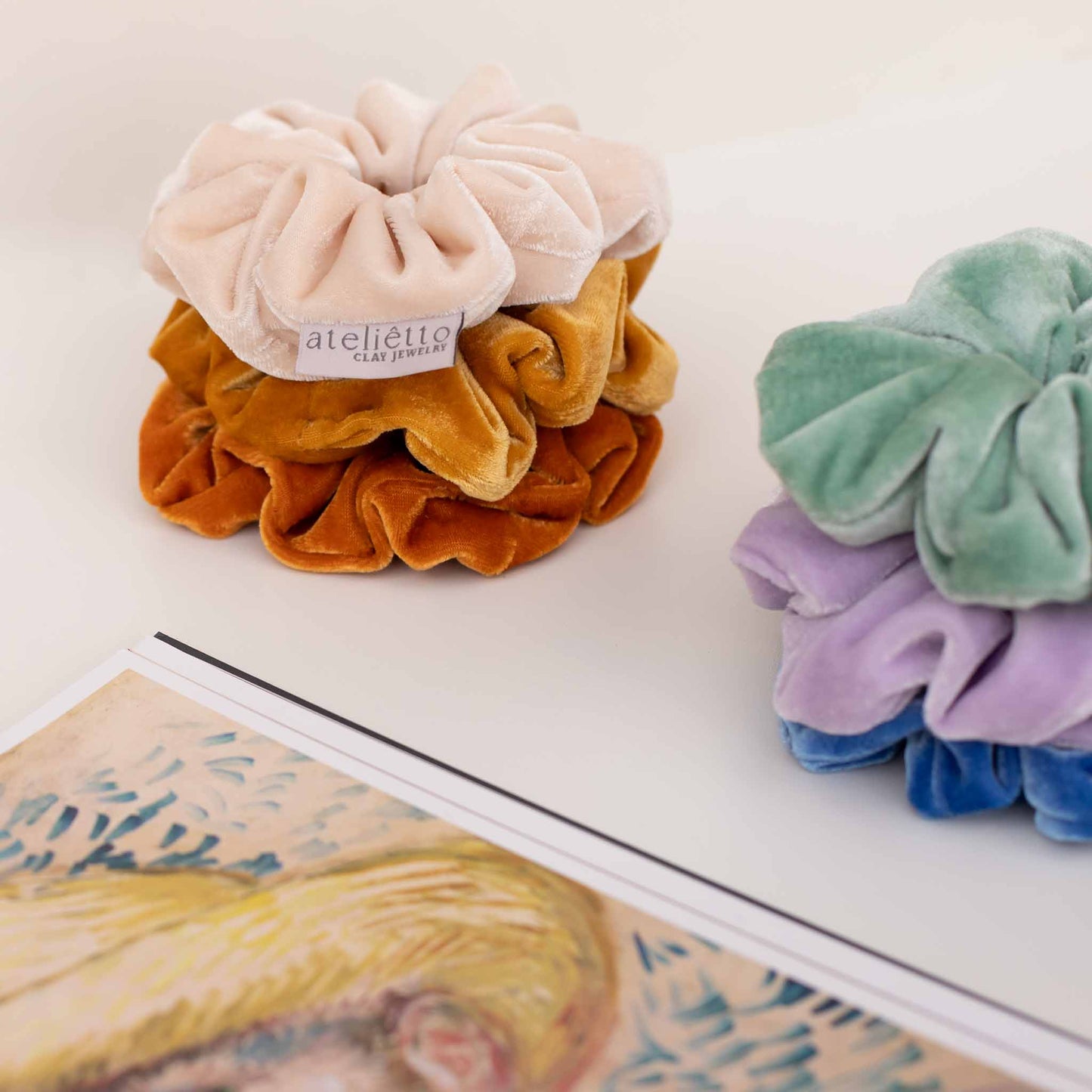 Scrunchie Magnifique mostarda