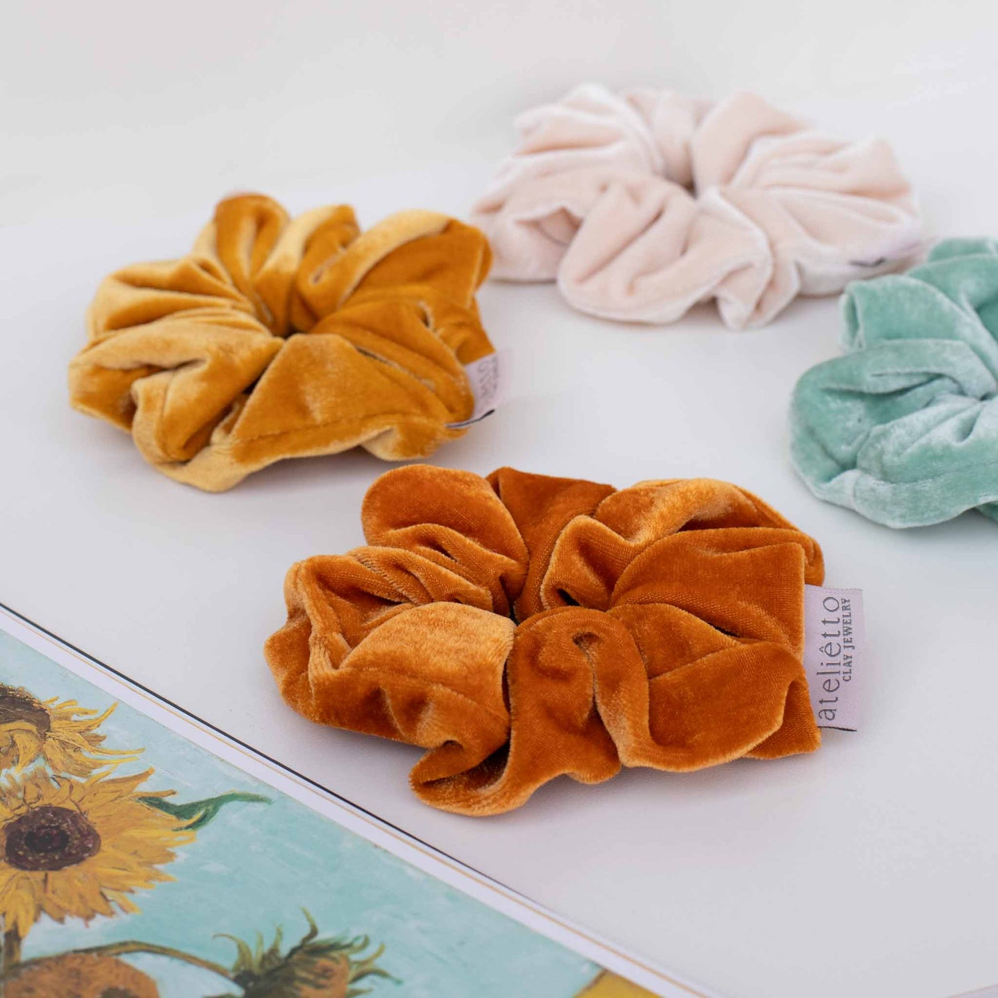 Scrunchie Magnifique mostarda