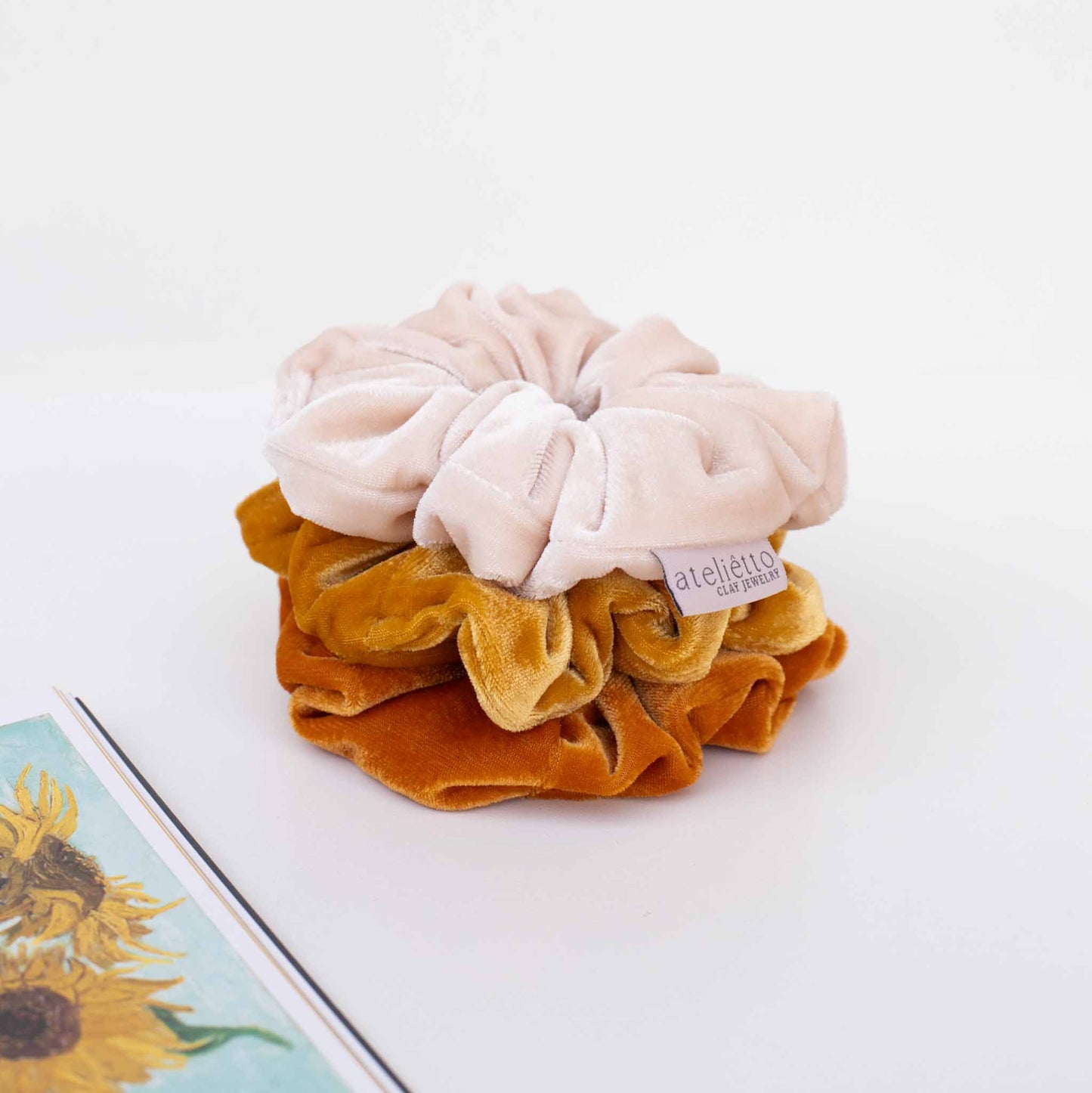 Scrunchie Magnifique mostarda