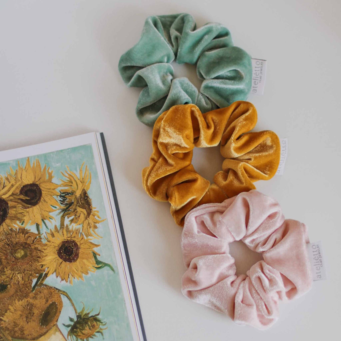 Scrunchie Magnifique mostarda