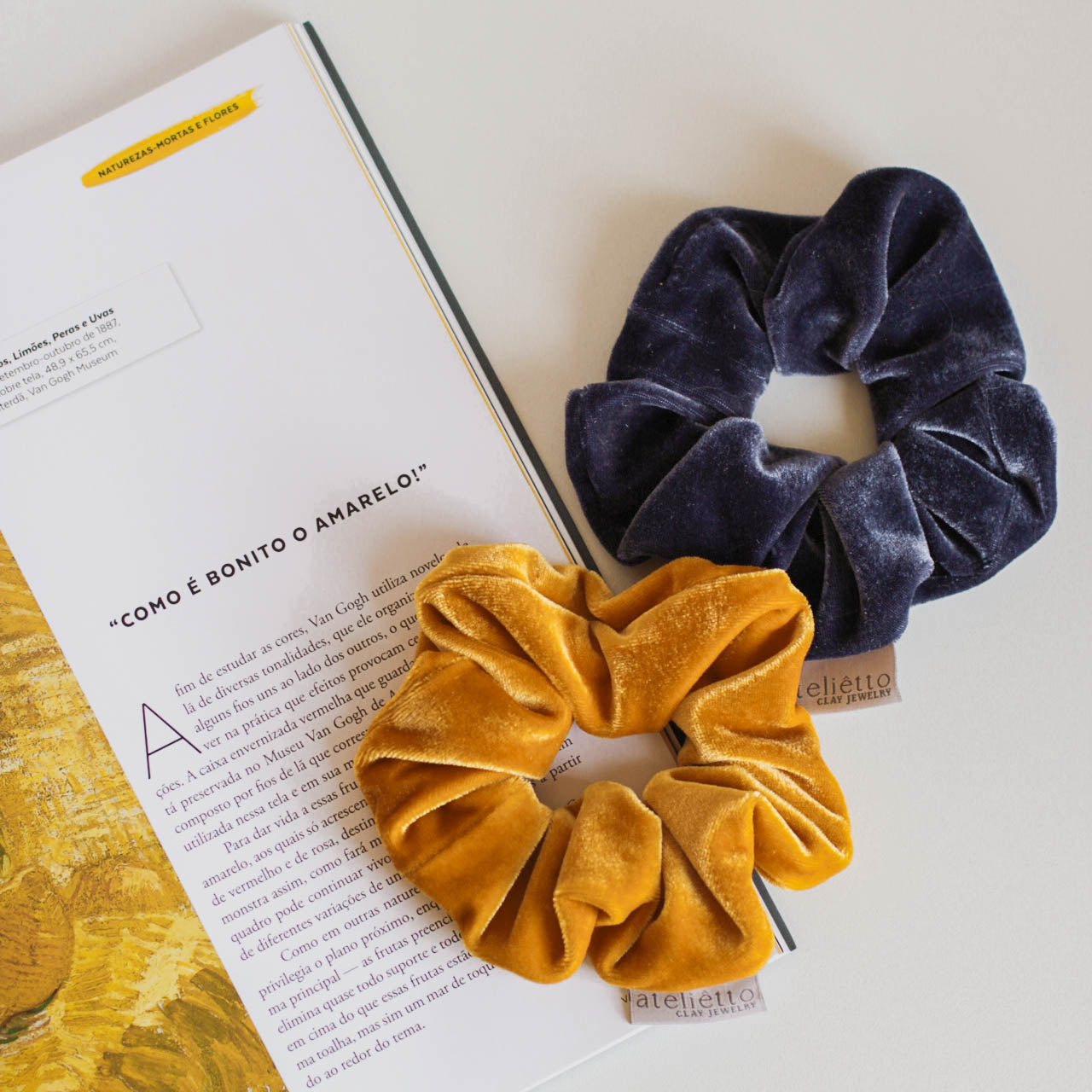 Scrunchie Magnifique mostarda