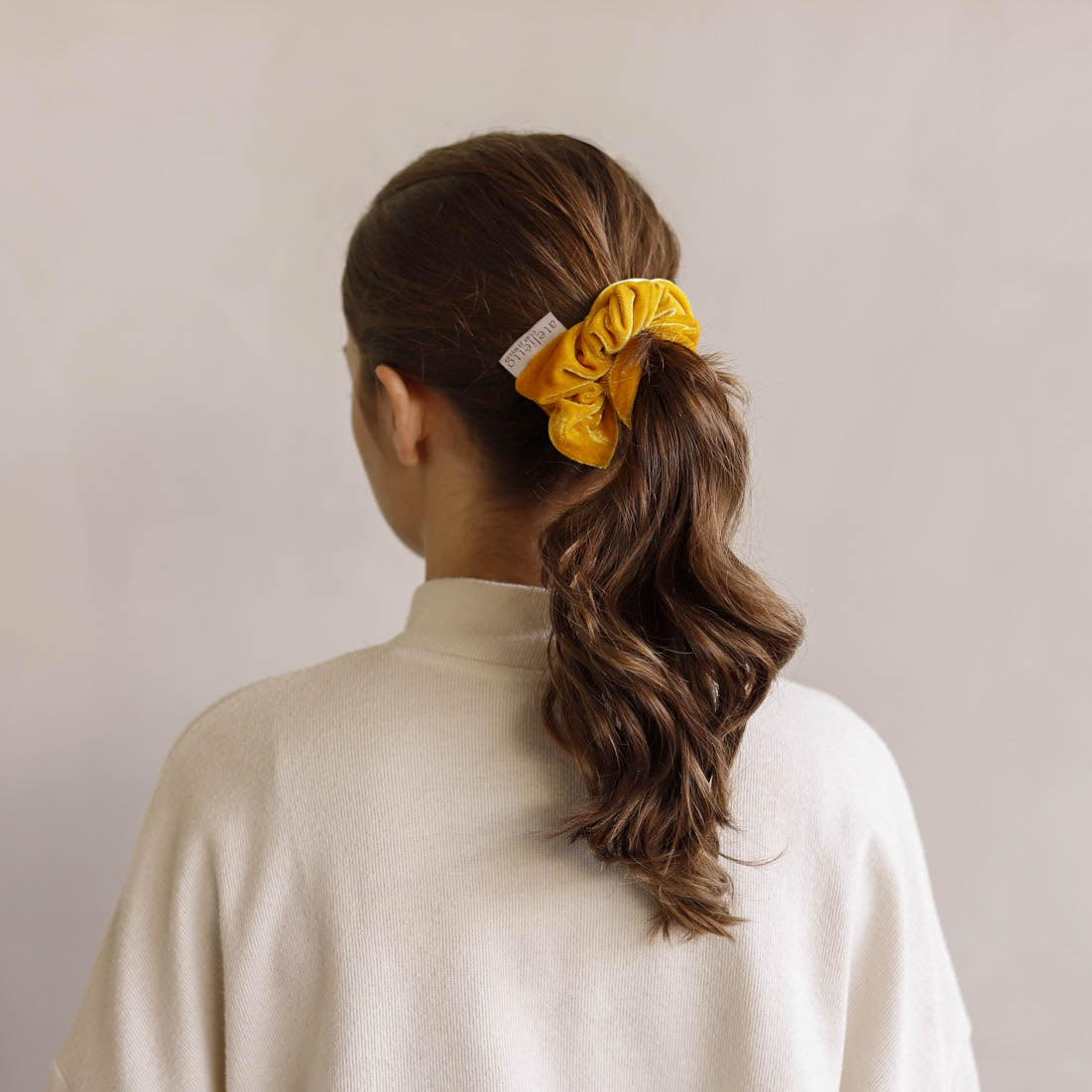 Scrunchie Magnifique mostarda