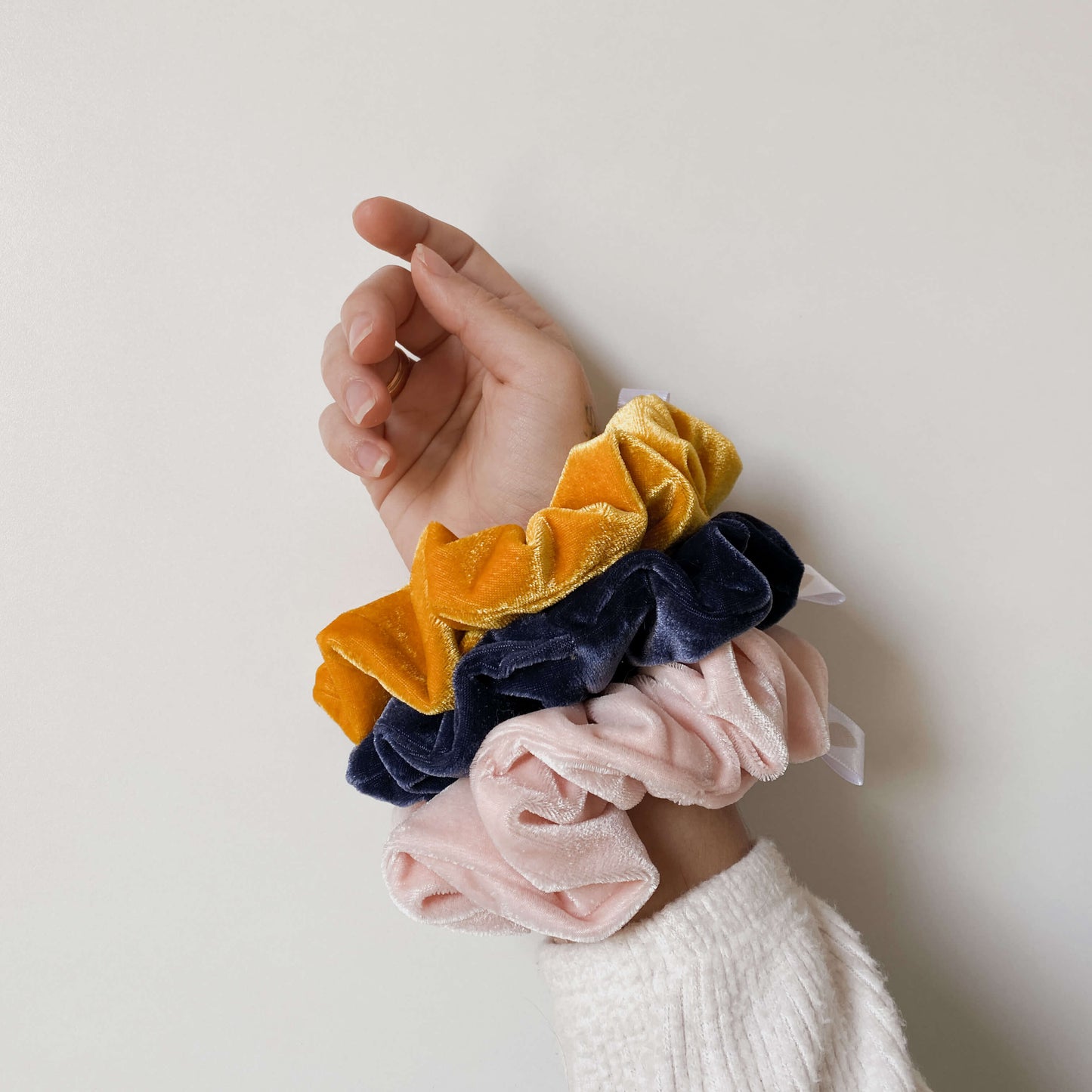 Scrunchie Magnifique mostarda